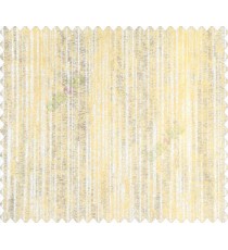Abstract rain drops mustard yellow beige vertical lines simple main curtain